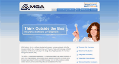 Desktop Screenshot of mgasystems.com